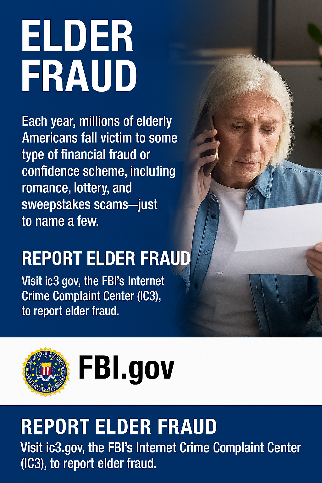 Beware of Elder Fraud Scams