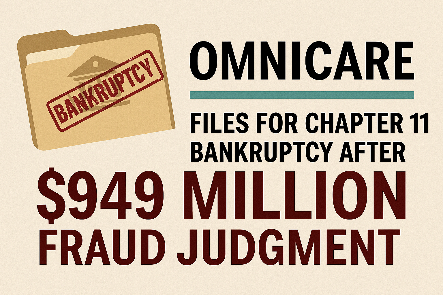 Omnicare Files for Bankruptcy Following Massive Fraud Judgment