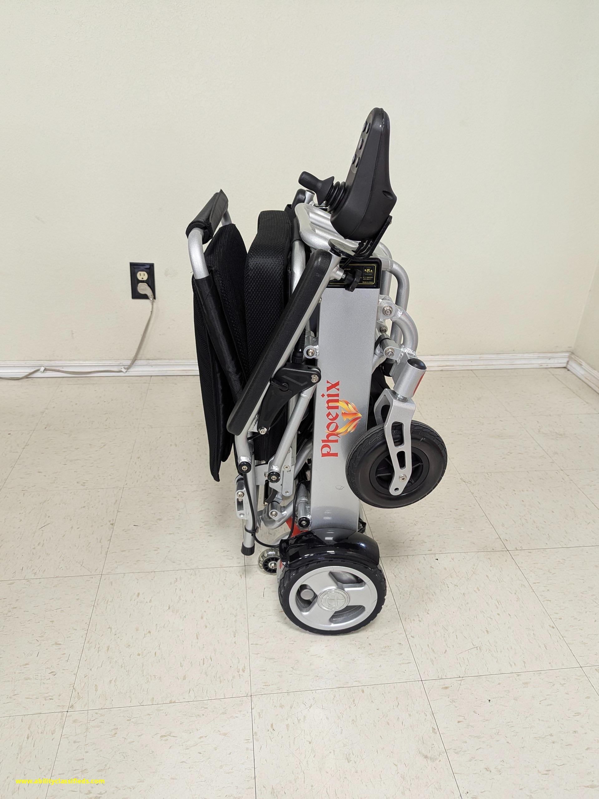 Lightweight folding power wheelchair Phoenix